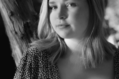 in black and white